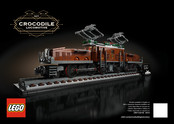 LEGO CROCODILE LOCOMOTIVE 10277 Instrucciones De Montaje