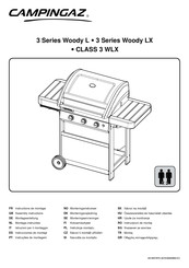 Campingaz 3 Woody LX Instrucciones De Montaje