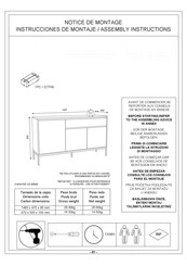 BOBOCHIC Lorenza 3D1DR Instrucciones De Montaje