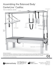 Balanced Body CenterLine Cadillac Manual Del Usuario