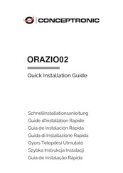 Conceptronic ORAZIO02 Guía De Instalación Rápida