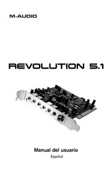 M-Audio Revolution 5.1 Manual Del Usuario