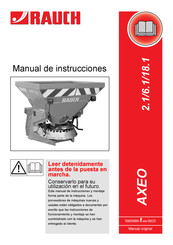 Rauch AXEO 6.1 H Manual De Instrucciones