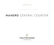 Carl F. Bucherer MANERO CENTRAL COUNTER Manual Del Usuario