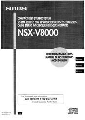 Aiwa NSX-V8000 Manual De Instrucciones