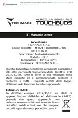 Techmade Auricolari Senza Filo Manual De Usuario