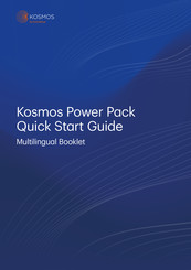 EchoNous Kosmos Power Pack Guia De Inicio Rapido