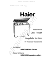 Haier HCM050WA Manual Del Usuario