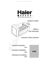 Haier HI1MK Instrucciones De Instalación