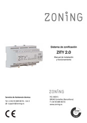 Zoning ZITY 2.0 Manual De Instalación Y Funcionamiento