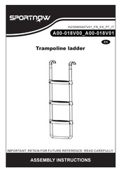 SPORTNOW A00-018V00 Instrucciones De Montaje