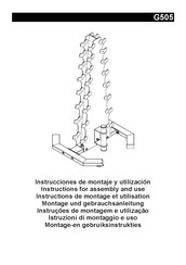 BH FITNESS G505 Instrucciones De Montaje Y Utilización