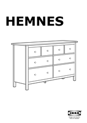 IKEA HEMNES 102.392.80 Instrucciones De Montaje