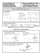 GE GFR0728 Instrucciones De Instalación