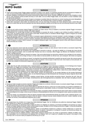 MOTO GUZZI 2S001995 Instrucciones De Instalación