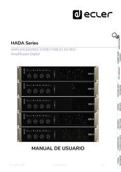 Ecler HADA-4B750 Manual De Usuario