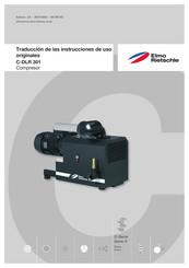 Elmo Rietschle C-DLR 301 Traducción De Las Instrucciones De Uso Originales