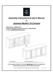 Member's Mark Jameson SMMODTVC-2 Instrucciones De Montaje