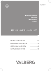 VALBERG WF 814 A W180C Instrucciones De Uso