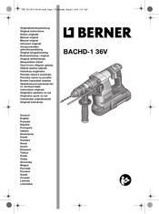 Berner 245770 Manual