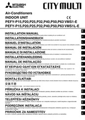 Mitsubishi Electric City Multi PEFY-P15 VMS1-E Manual De Instalación