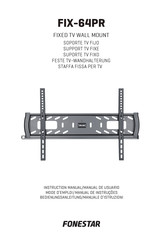 FONESTAR FIX-64PR Manual De Usuario