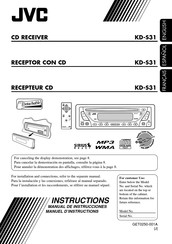 JVC KD-S31 Manual De Instrucciones