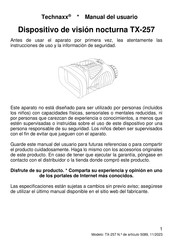 Technaxx TX-257 Manual Del Usuario