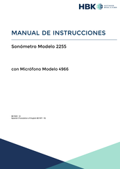 HBK 4966 Manual De Instrucciones