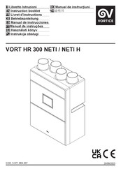 Vortice VORT HR 300 NETI Manual De Instrucciones