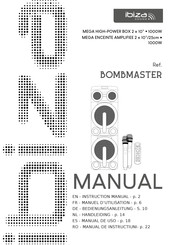 Ibiza Light BOMBMASTER Manual De Uso