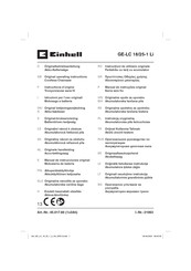 EINHELL 45.017.60 Manual De Instrucciones Original