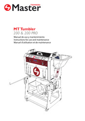 Master MT Tumbler 200 Manual De Uso Y Mantenimiento