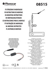 Phonocar 08515 Instrucciones Para El Montaje