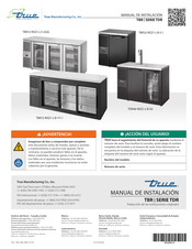 True TDR Serie Manual De Instalación