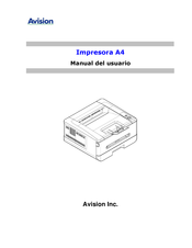 Avision AP33 Manual Del Usuario