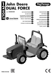 Peg-Perego John Deere DUAL FORCE IGOD05500 Empleo Y Manutencion