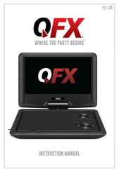QFX PD-109 Manual De Instrucciones