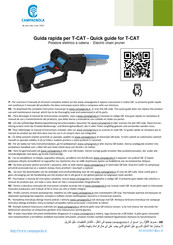 CAMPAGNOLA T-CAT Guida Rapida