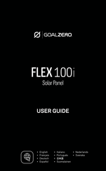 GOAL ZERO FLEX 100i Guia Del Usuario