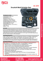 BGS technic 3274 Manual De Instrucciones