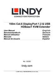 Lindy 39385 Manual De Usuario