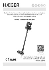 HAEGER Venus Plus 600 Instrucciones De Uso