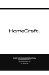 Nostalgia Products HomeCraft HCHREF30SS Instrucciones Y Recetas