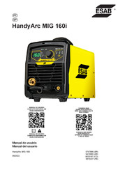 ESAB HandyArc MIG 160i Manual Del Usuario