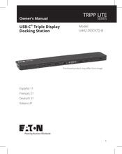 Eaton TRIPP LITE U442-DOCK7D-B Manual Del Propietário