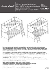 Storkcraft next DELRAY 09740-22-MG Serie Manual Del Usuario