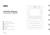 Korg KAOSS Replay Guia De Inicio Rapido