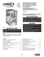 Lennox SIGNATURE SL280DF070V36A Instrucciones De Instalación