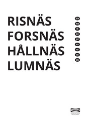 IKEA FORSNAS Manual Del Usuario